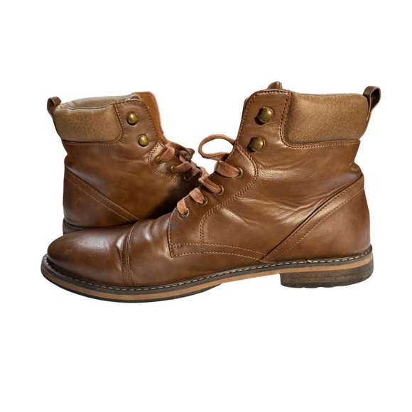 Men’s Brown Combat Style Boots – Size 13 - Picture 5 of 5